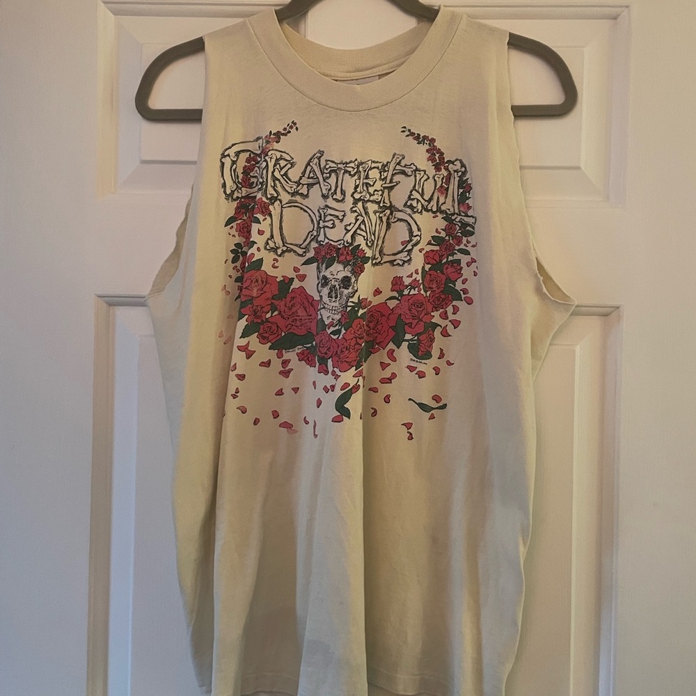 Grateful Dead Muscle Cut Tank Top Size Large